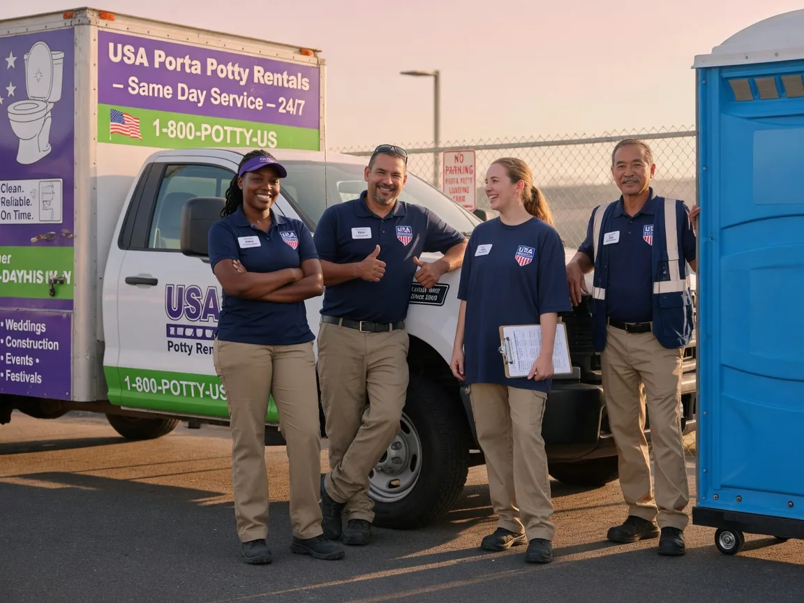 Porta Potty Rental company in Washington, TX